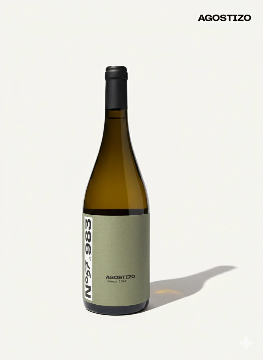 Agostizo blanco vino ecológico 2024