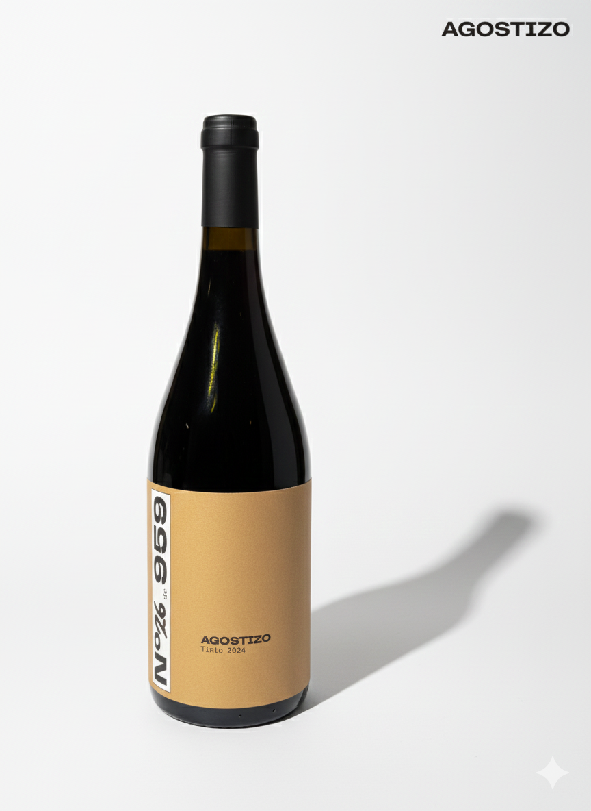 Agostizo tinto vino ecológico 2024